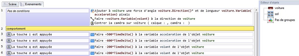 incompréhension rotation*timedelta - Discussions générales - GDevelop Forum