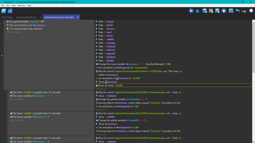 Having a hard time with timers How do I...? GDevelop Forum