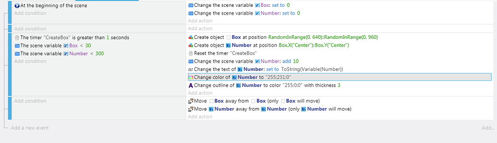Create an Object at the center of another - How do I...? - GDevelop Forum