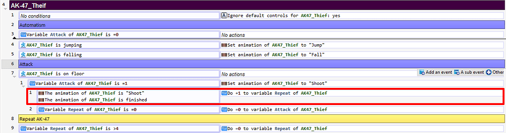 Event is not working ? - How do I...? - GDevelop Forum