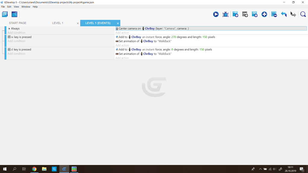 Camera not following and i can't use effects - How do I...? - GDevelop ...