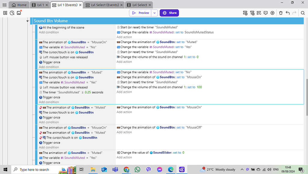 What's wrong with my volume controls? - Bugs reports - GDevelop Forum