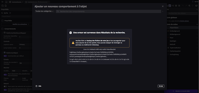 bug g develope