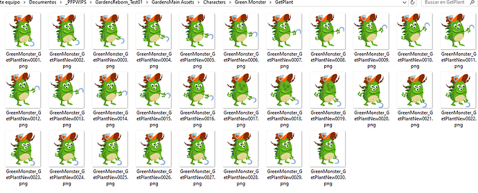 lots of frames..