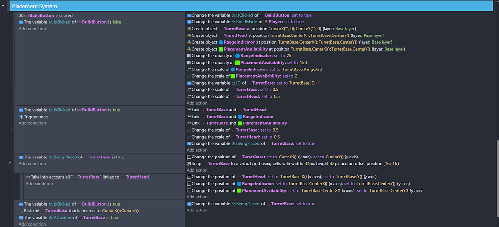 How do i place my turret - How do I...? - GDevelop Forum