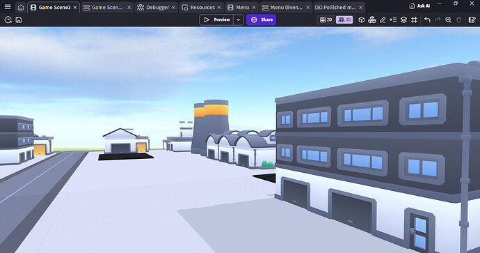 GDevelop 5 - C__Users_ANSH_Desktop_become a billionaire_Survive the City - Copy.json _ - Your computer 2_20_2026 12_06_50 PM