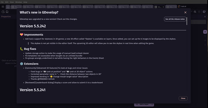 (SOLVED)Button not changing the label - GDevelop general - GDevelop Forum