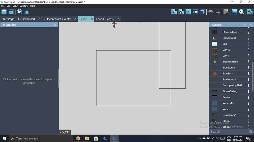 Assests Not Showing In Editor - GDevelop general - GDevelop Forum