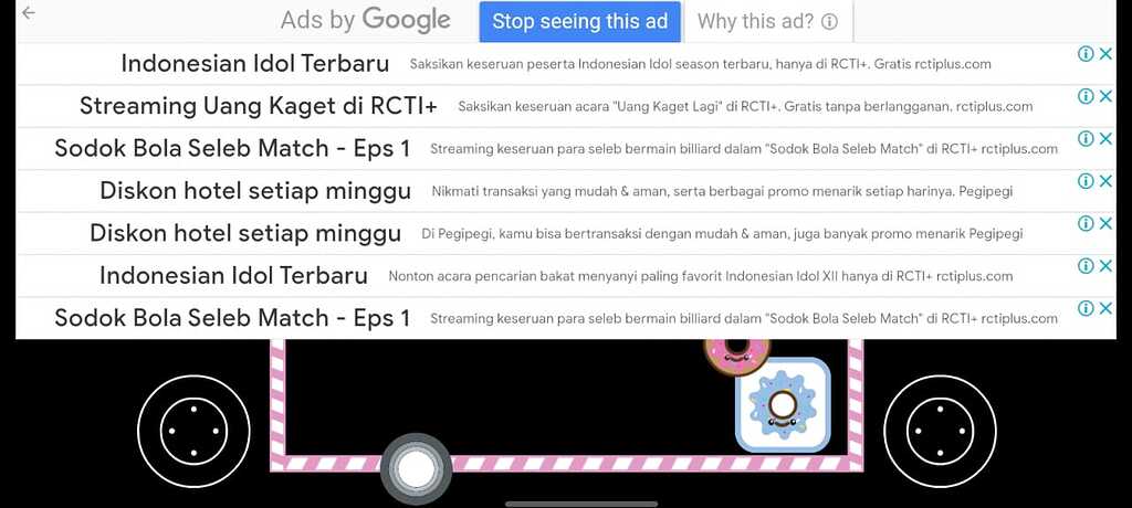 AdMob Banner Shows up stacking - Bugs reports - GDevelop Forum