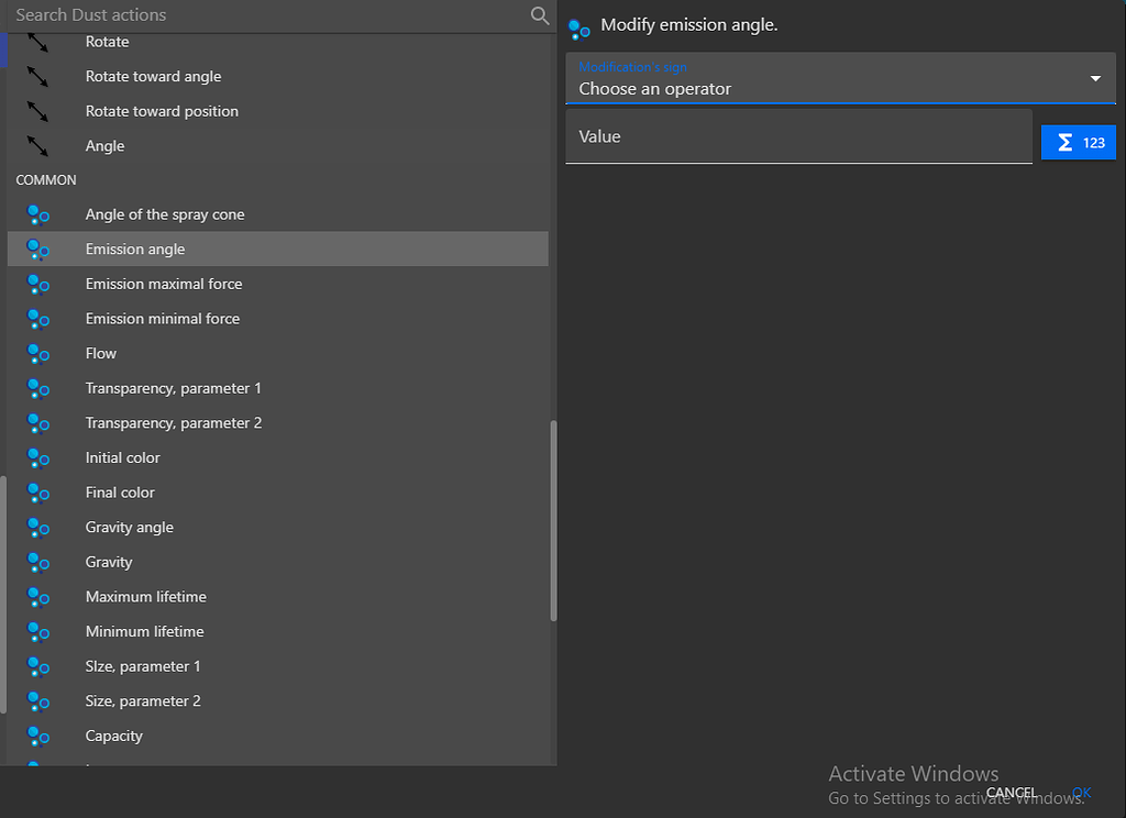 [Bug reported] Emission angle in the scene editor - Feature requests ...