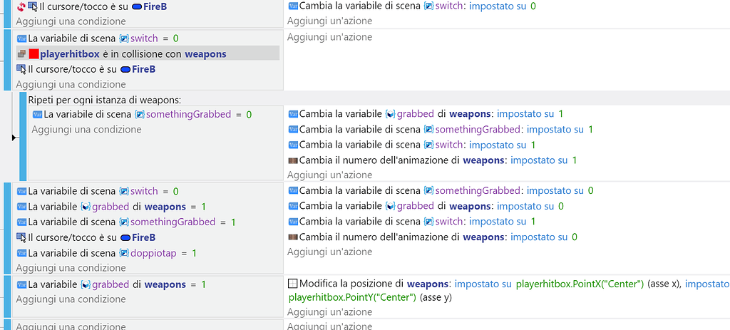 Add second weapon to player - How do I...? - GDevelop Forum