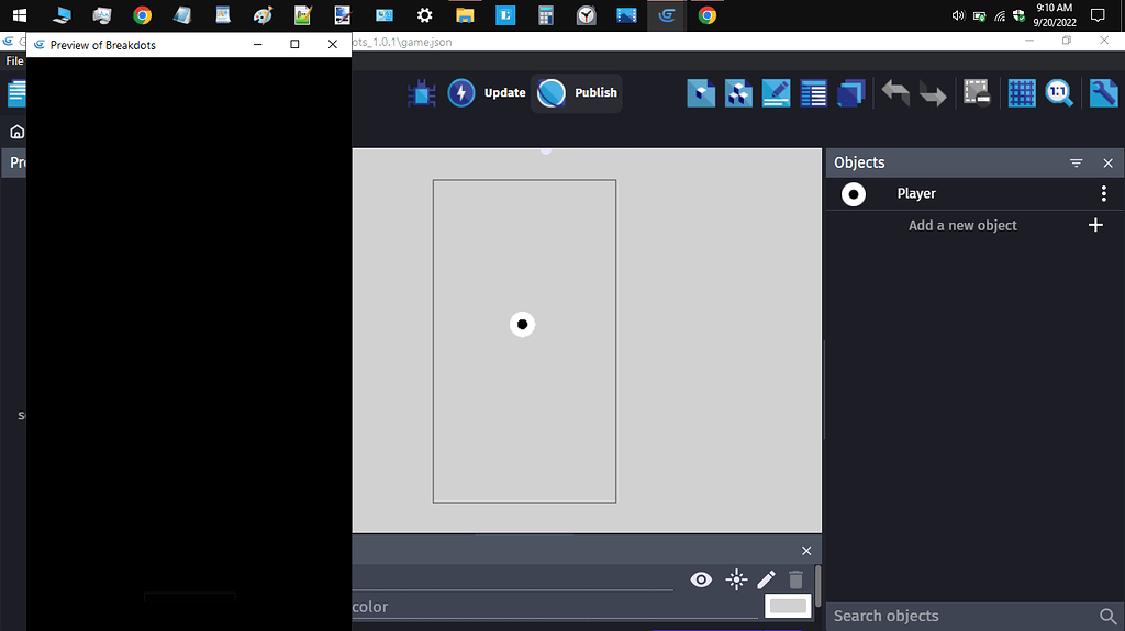 [Solved] Physics Engine 2.0 Is not Working Black Screen Bugs reports GDevelop Forum