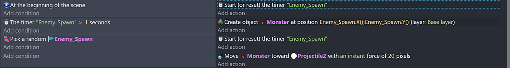 Enemies are not spawning - How do I...? - GDevelop Forum