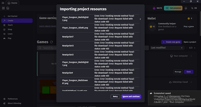 GDevelop 5 - C__Temporary SSd Data_Gdevelop Project_ProjectBB_Backup_Build 2_Build 2 .json - Your computer 1_22_2025 10_54_20 PM