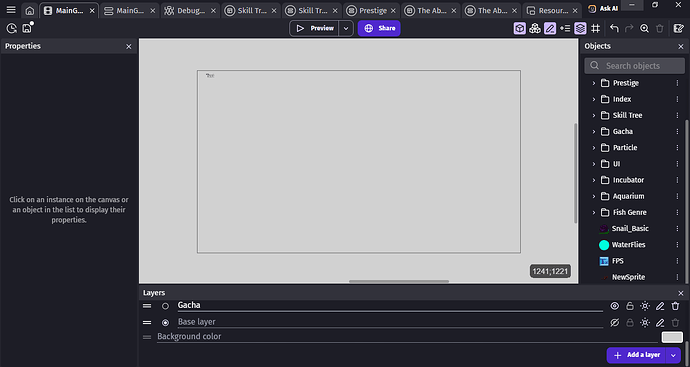 GDevelop 5 - Project Fish _ - GDevelop Cloud 11_20_2025 9_06_46 AM