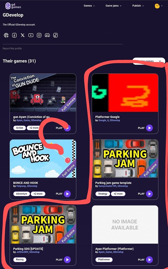 Gd Developer Garbage on GDevelop's profile - GDevelop general - GDevelop Forum