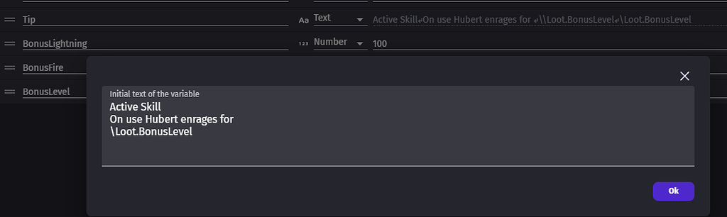 Use a Variable inside a text variables Default value - How do I ...