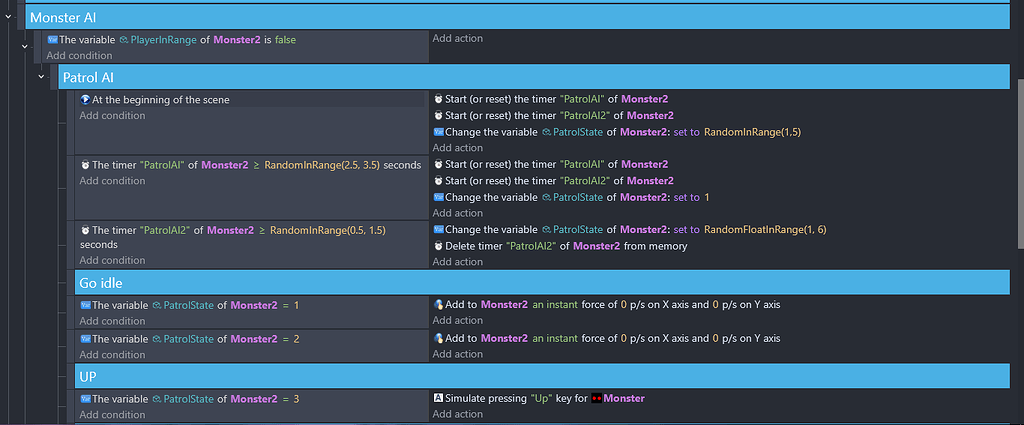 Trouble with Top down AI movement - How do I...? - GDevelop Forum