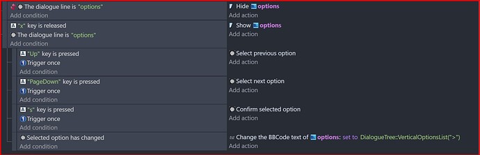 options