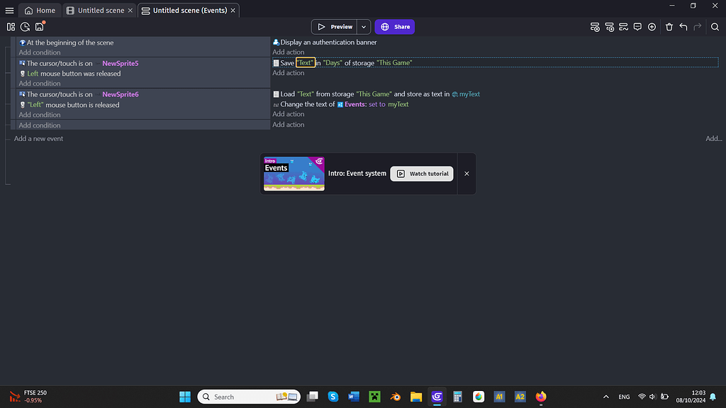 Saving and loading a text - How do I...? - GDevelop Forum