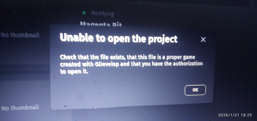 (SOLVED)Gdevelop is bugged - Bugs reports - GDevelop Forum