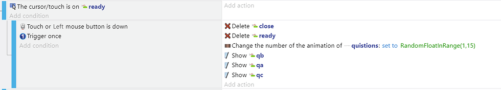 Randomize questions issue - How do I...? - GDevelop Forum