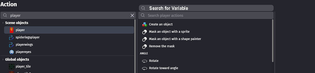 Object variable - easy access - Feature requests - GDevelop Forum