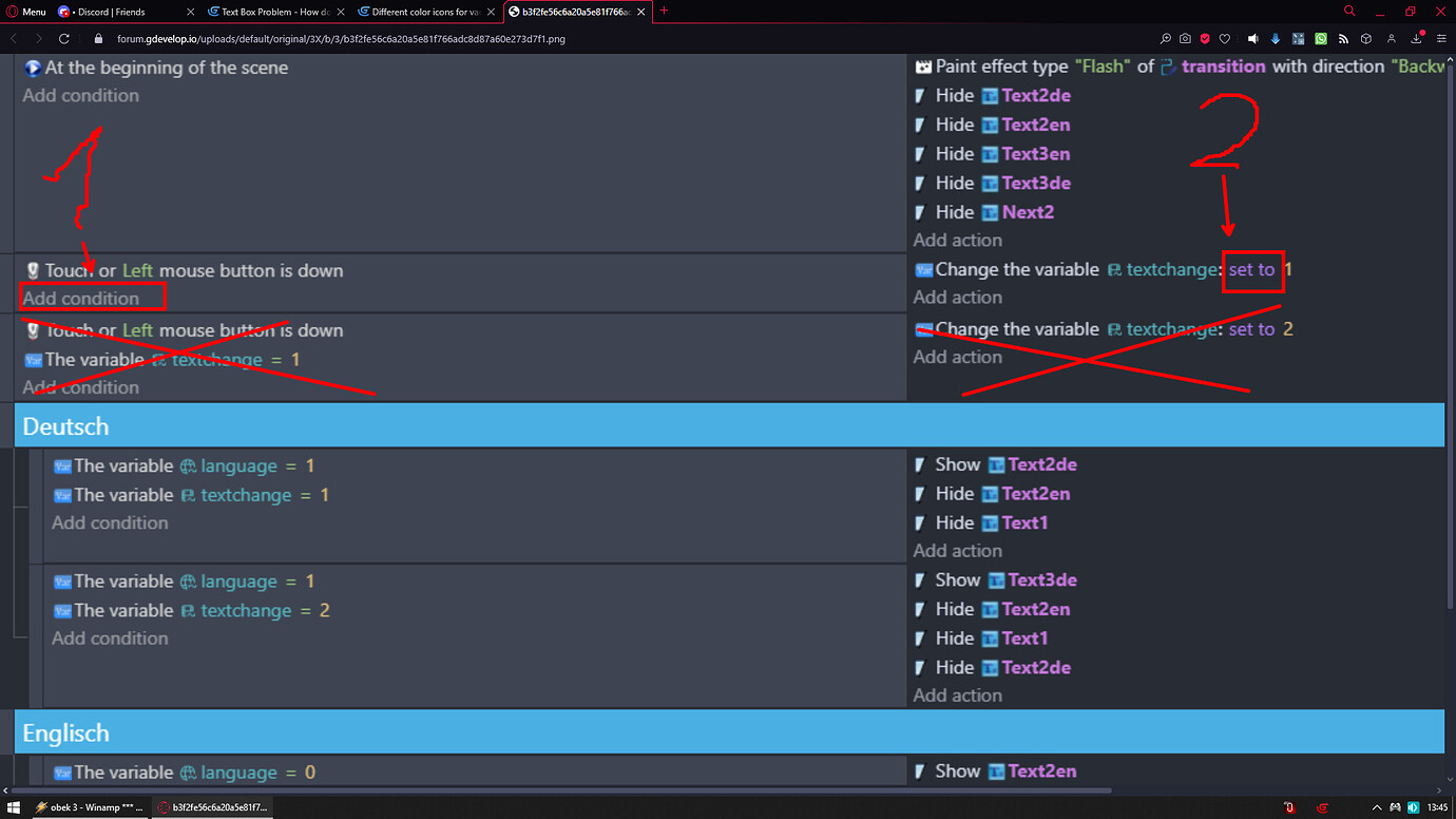 Text Box Problem - How do I...? - GDevelop Forum