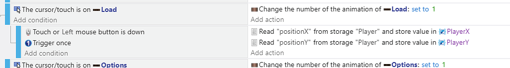 Save and load position didn't work - How do I...? - GDevelop Forum