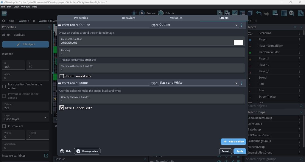 Add checkbox for start enabled/disabled in Effects - Feature requests ...