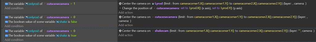 Camera Shaking issue 📹 - How do I...? - GDevelop Forum