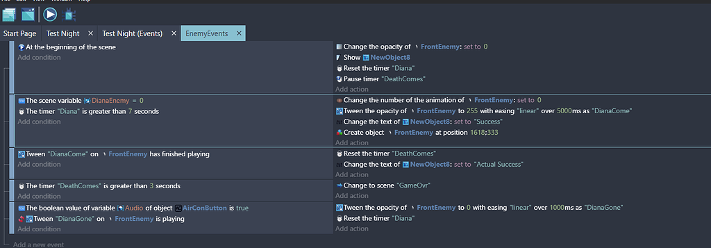 How do I make my object appear? SOLVED - How do I...? - GDevelop Forum