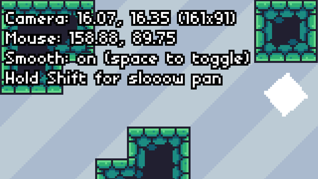 Smooth camera movement in low resolution game - How do I...? - GDevelop ...