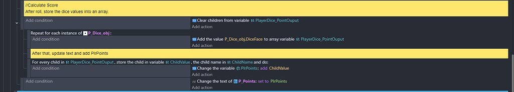 The “Repeat for each instance” block appears to iterate twice as many ...
