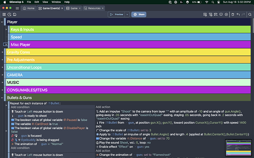 Animating the UI - Feature requests - GDevelop Forum