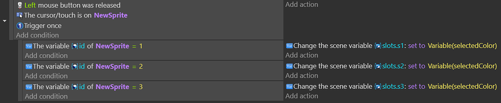 Store states of many object - How do I...? - GDevelop Forum