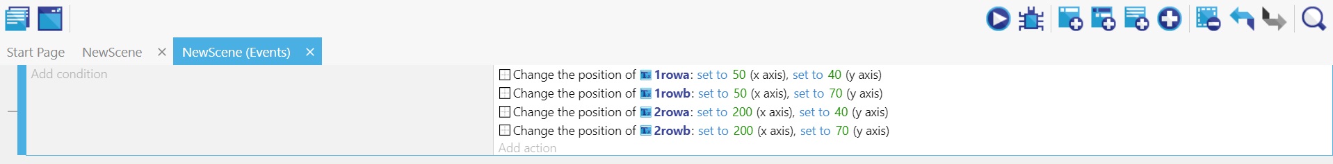 How do I Align Text Objects in two rows - How do I...? - GDevelop Forum