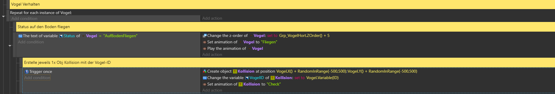 Foreach - create object problem - How do I...? - GDevelop Forum