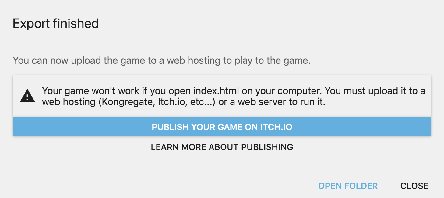 Exporting Your Game To Itch.io - From GDevelop 