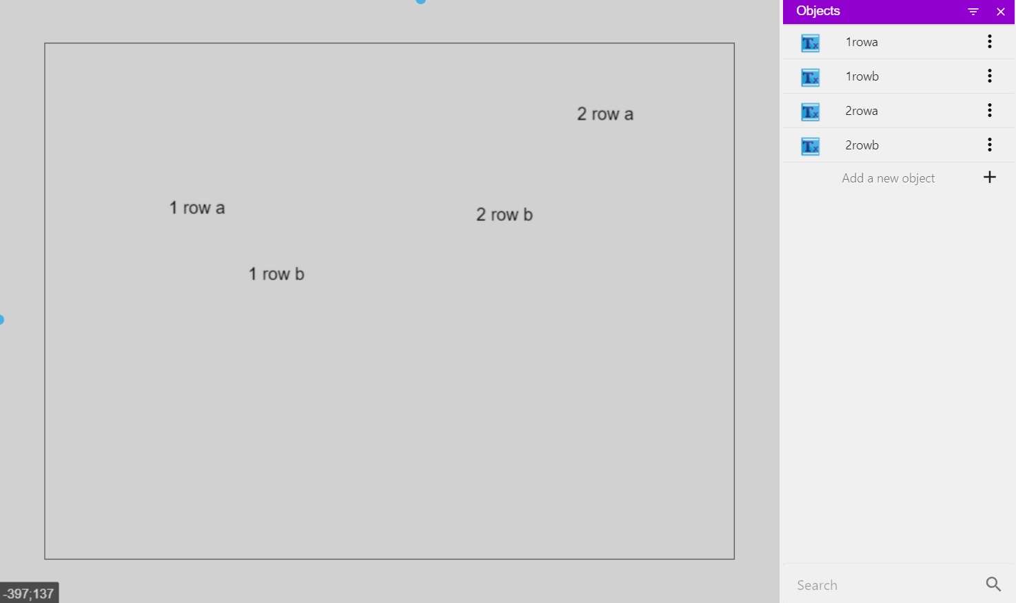 How do I Align Text Objects in two rows - How do I...? - GDevelop Forum