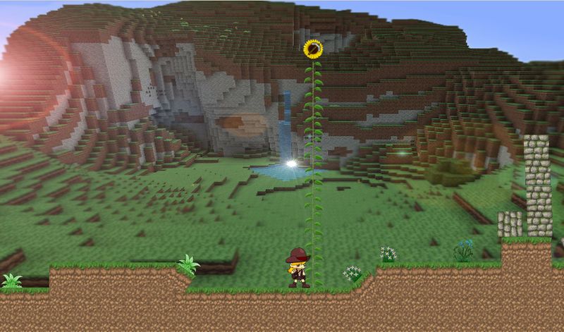 Minecraft - 2D Minecraft Mod Spotlight! 