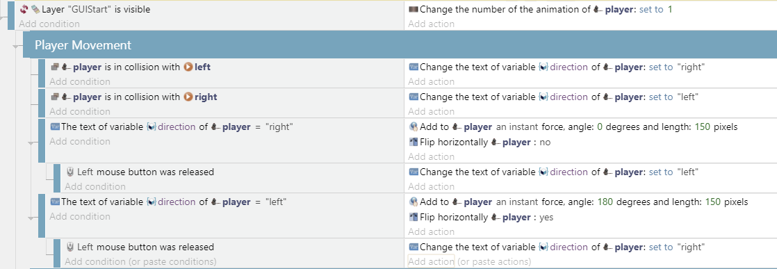 Movement of the player - How do I...? - GDevelop Forum