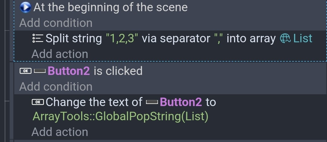 Using Pop string from array with an empty array causes an error - Bugs ...
