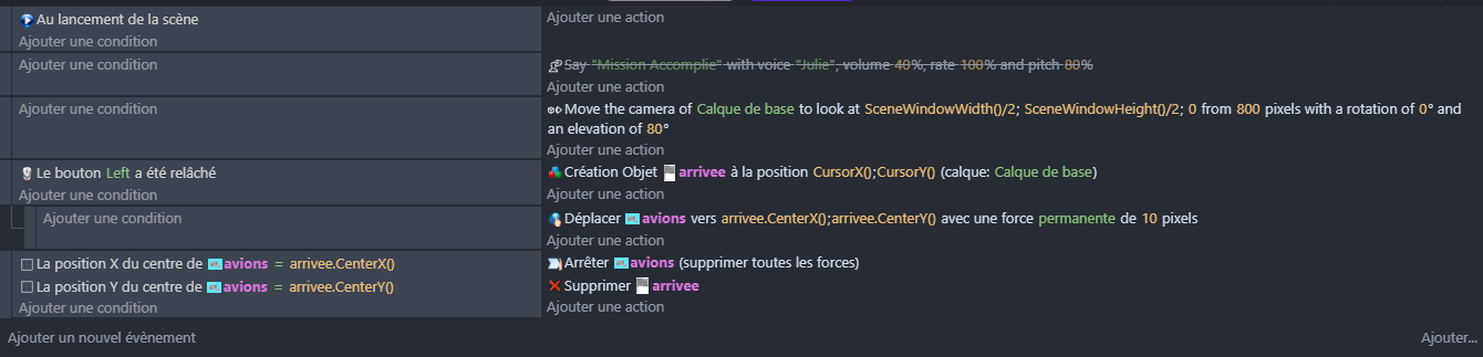 [SOLVED] Linear displacement - How do I...? - GDevelop Forum