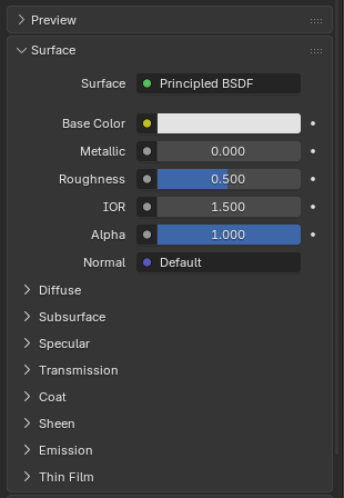 Principled BSDF