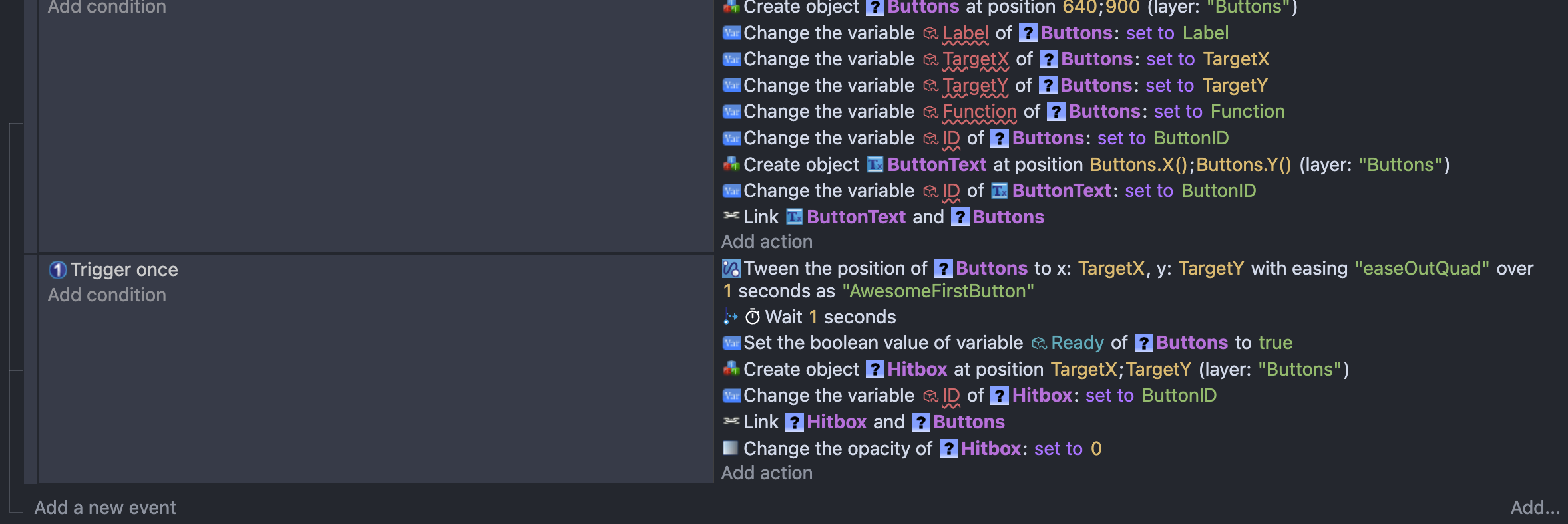 Make variable work - How do I...? - GDevelop Forum