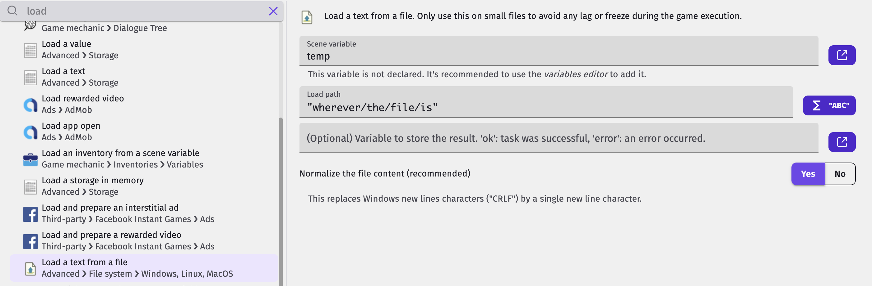Json Save System - How do I...? - GDevelop Forum