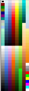 example of colour pallet
