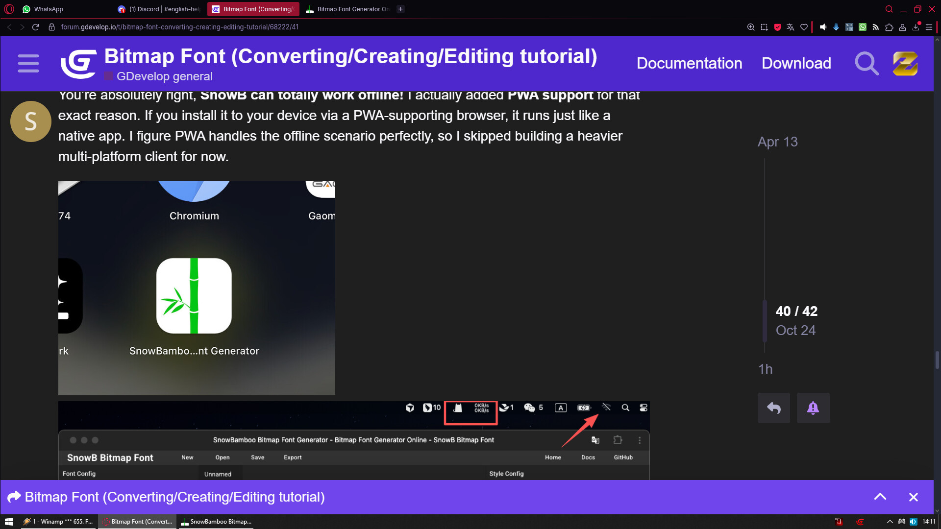 Bitmap Font (Converting/Creating/Editing tutorial) - Page 3 - GDevelop ...
