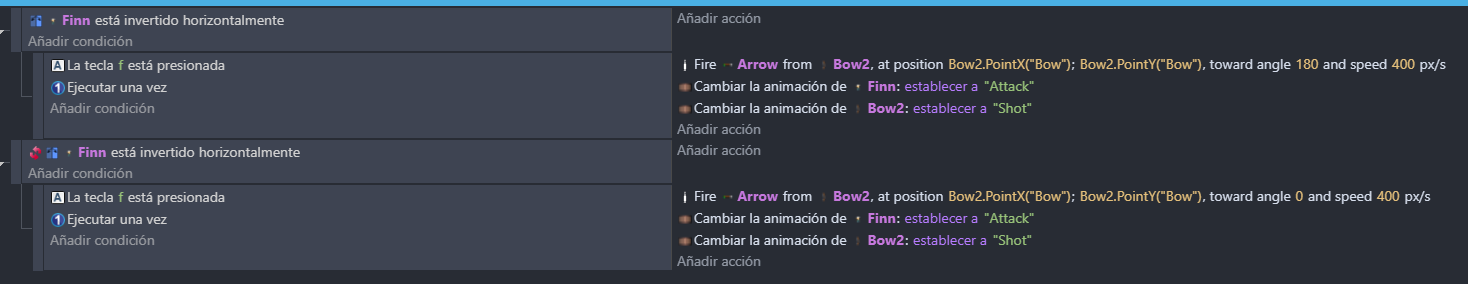 Two animations with the same key - How do I...? - GDevelop Forum